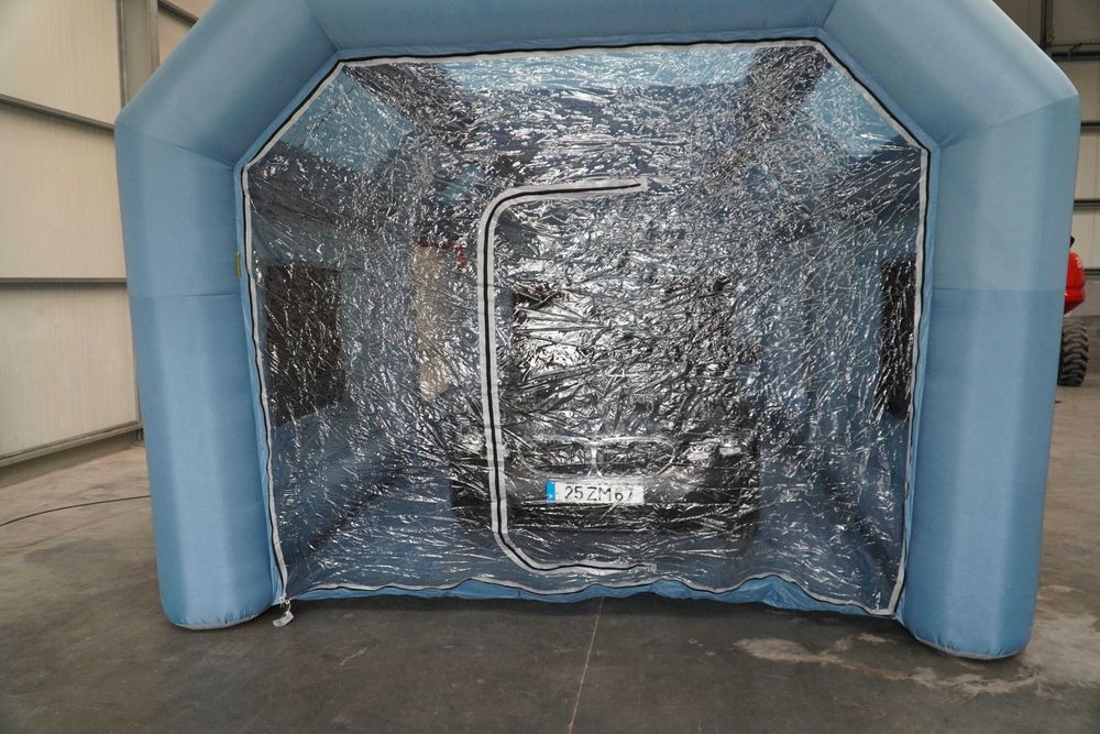 Aluguer de Estufa de Pintura Insuflável