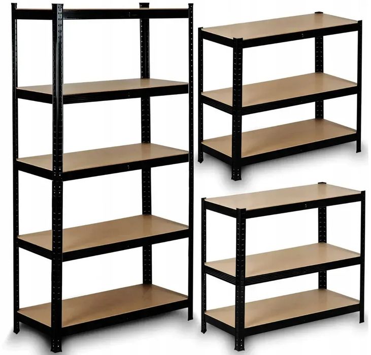 Металевий стелаж етажерка 180×90×40  для  гаража книг складу офісу підвалу