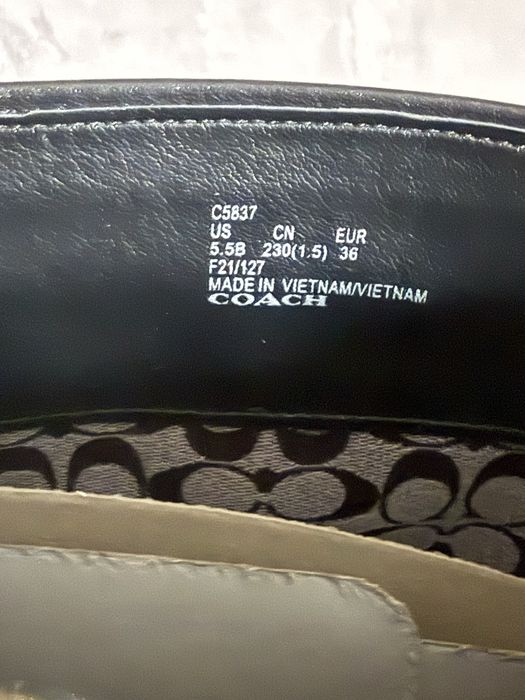 Оригинальные сапоги Coach