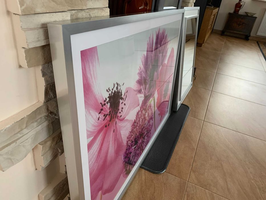 Lustro w srebrnej oprawie