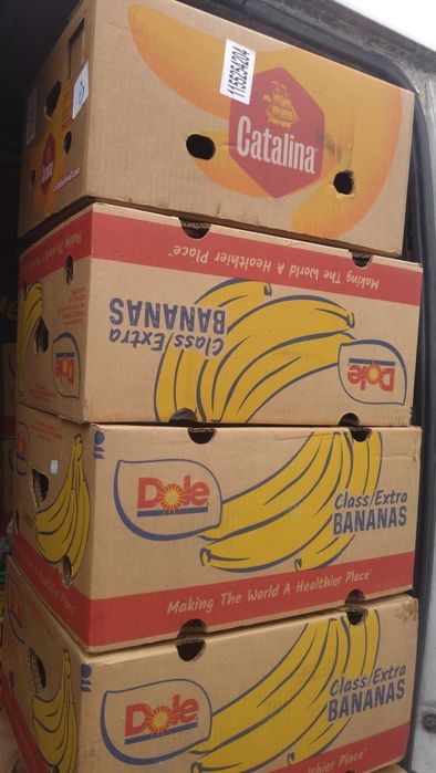 mocne kartony po bananach 40sztuk