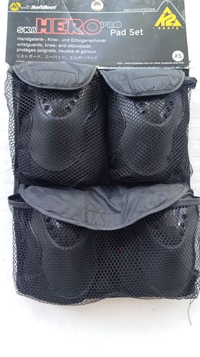 Zestaw ochraniaczy SK8 Hero Pro pad xs