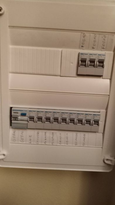 Elétricista profissional, escrito na DGEG.