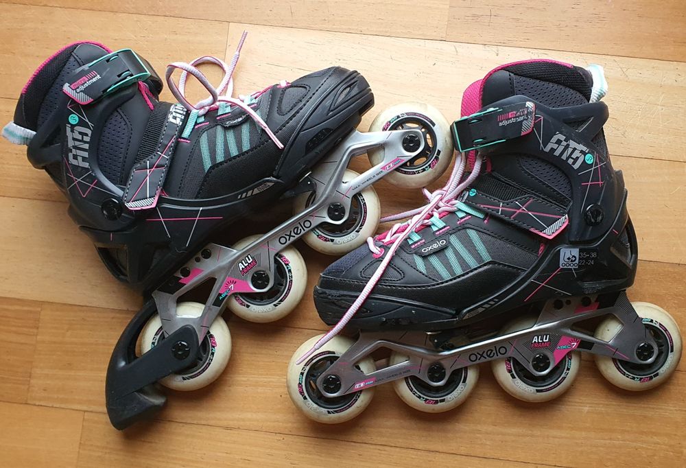 Rolki dla dzieci Oxelo FIT5 rozm. 35-38
Rolki fitness dla dzie