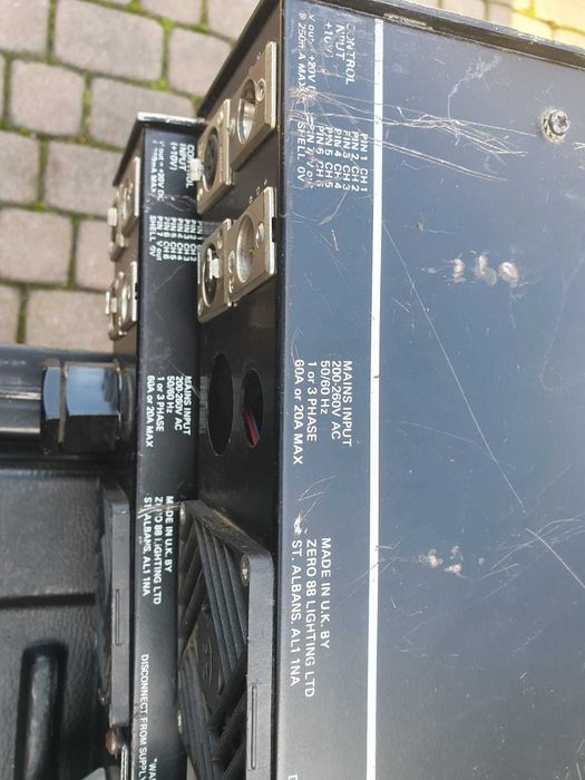 Zestawy ściemniaczy Zero 88 Rackmaster 260