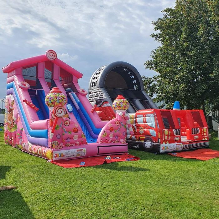 Wynajem dmuchany zamek, zjeżdżalnia, straż pożarna, Dmuchaniec,komunia