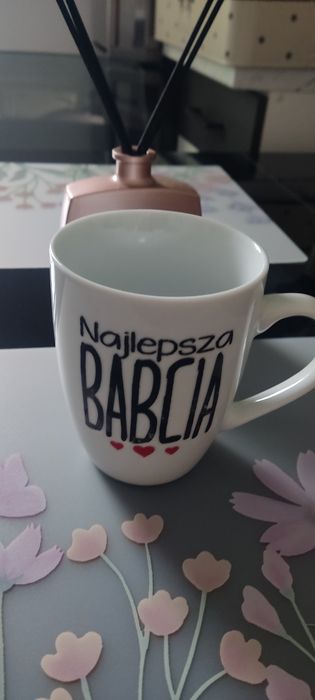Kubek z napisem Najlepsza Babcia