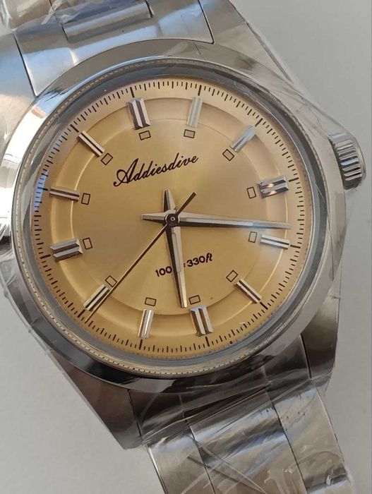 Годинник наручний Addiesdive AD2515 36mm кварц Seiko VH31 НОВИЙ