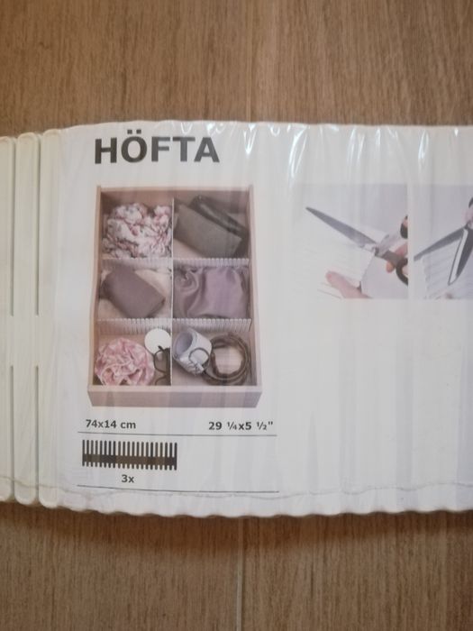 Divisória para gavetas Ikea