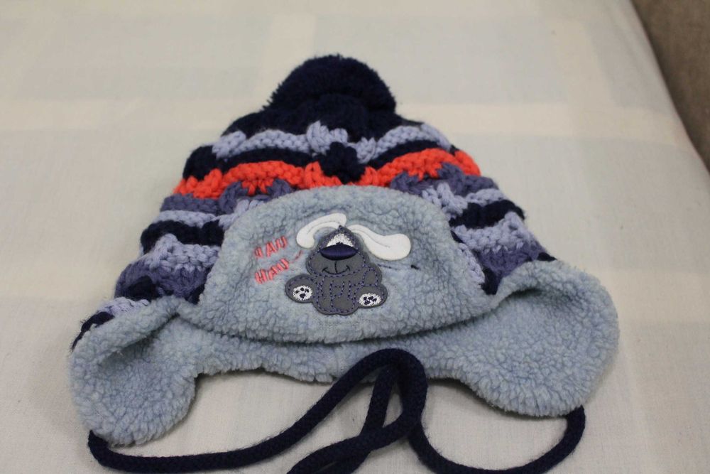 Шапка зимняя детская Ambra Польша на 3-4 года