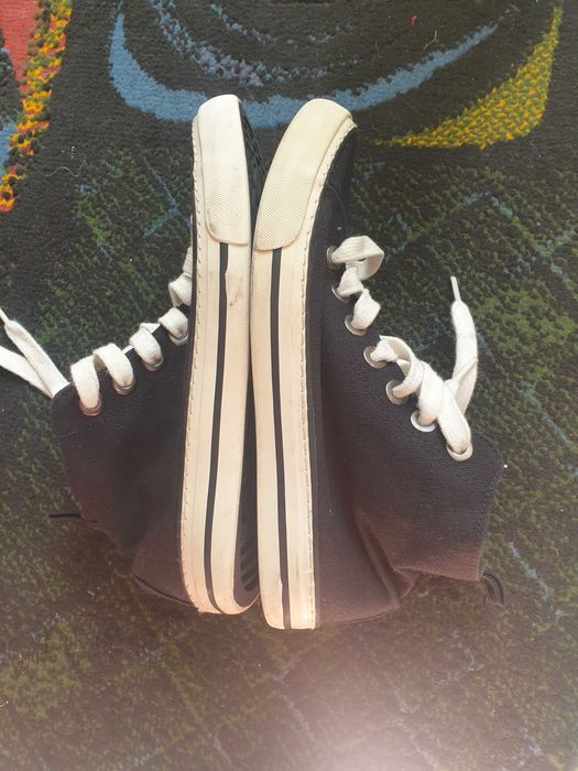 Trampki jak converse czarne 37