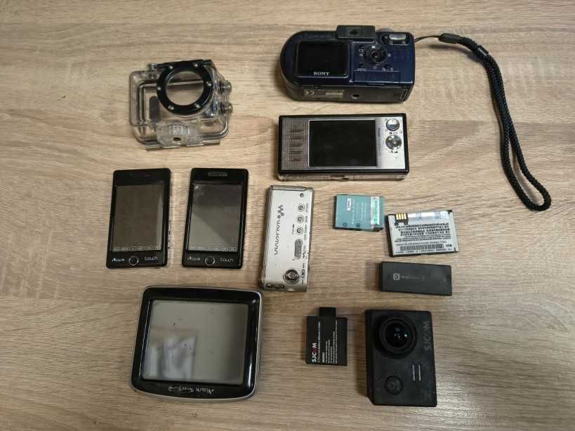 dwa aparaty foto V570 KODAK + SONY +inne klamoty zobacz opis i foto