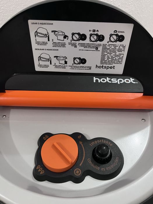 Aquecedor a gás Galp. Hotspot.
