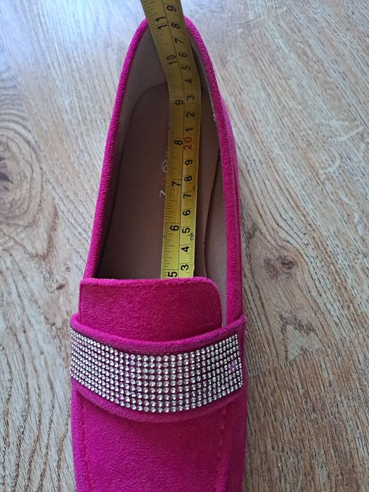 Mokasyny r.38 fuksja