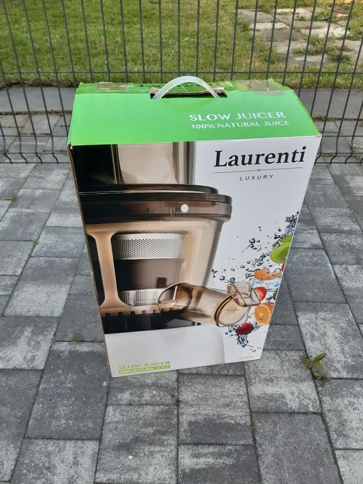 Wolnoobrotowa  wyciskarka  do soków  laurenti.