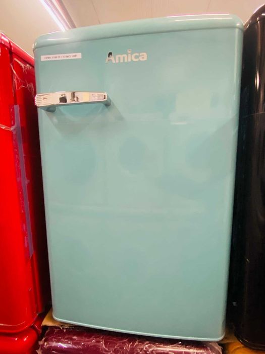 OUTLET AGD Lodówka Amica RETRO Różne kolory 86 cm wys.