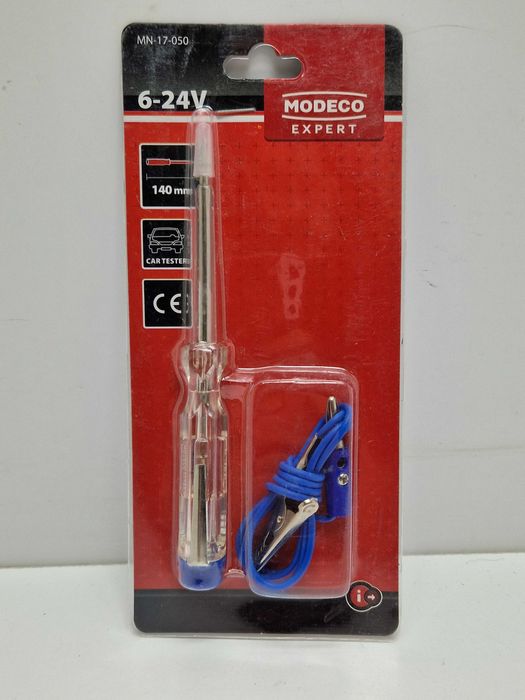 Tester napięcia samochodowego próbnik Modeco Expert MN-17-050