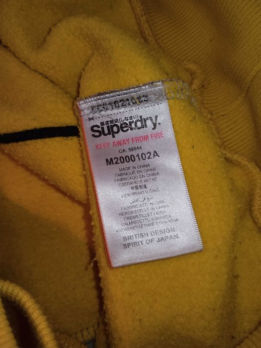 Bluza męska Superdry bawełna rozmiar S / M