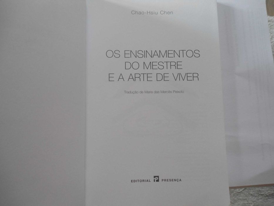 The Teachings of the Master and the Art of Living by Chao Hsiu Chen64285915281537123