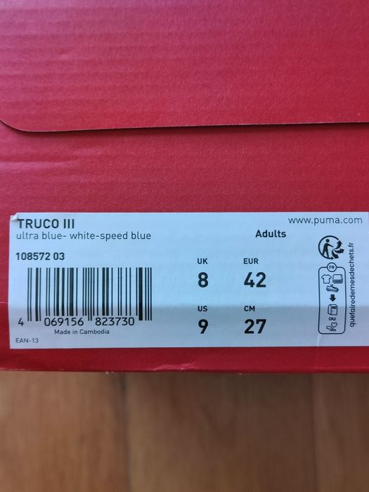 Chuteiras futsal adulto original Puma Truco 3 homem futebol