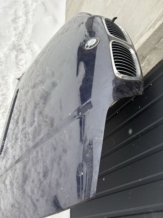 Maska bmw e46 sedan touring przedlift orientblau metalic