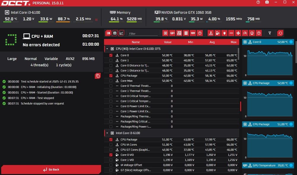 Продам ігровий ПК, i3 6100, GTX 1060 3gb, 8gb ОЗУ ddr 4.