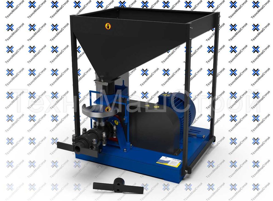 Экструдер зерновой 100кг/час Две насадки 11кВт ЭГК-100