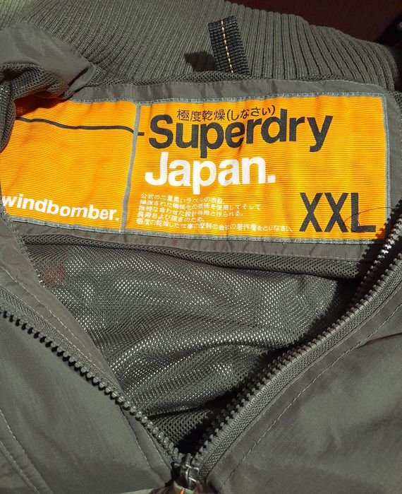 Superdry мужская ветровка, брендовая куртка весна-осень