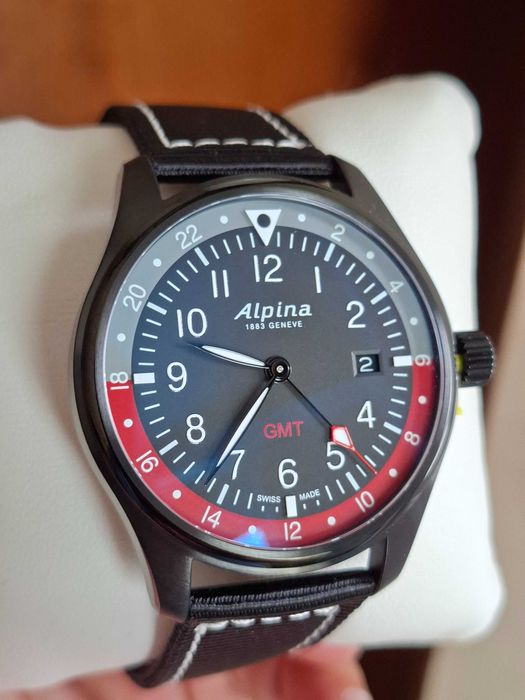 Zegarek męski Alpina Startimer Pilot GMT