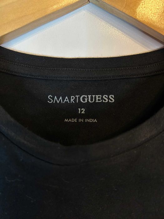 Bluzka damska guess czarna z logiem M