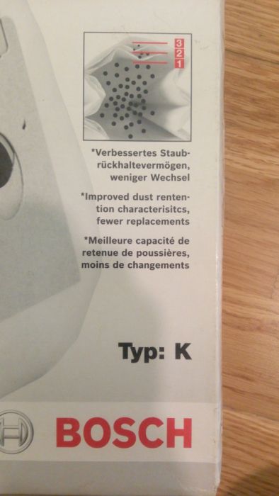 Sacos de Aspirador BOSCH