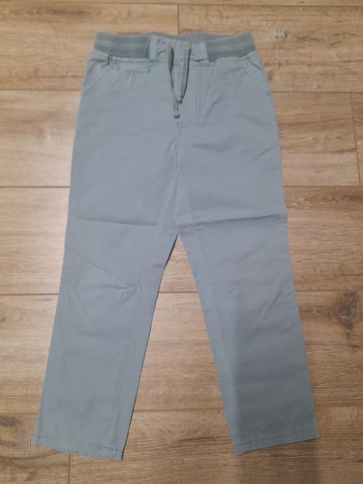 Spodnie materiałowe, eleganckie na gumce