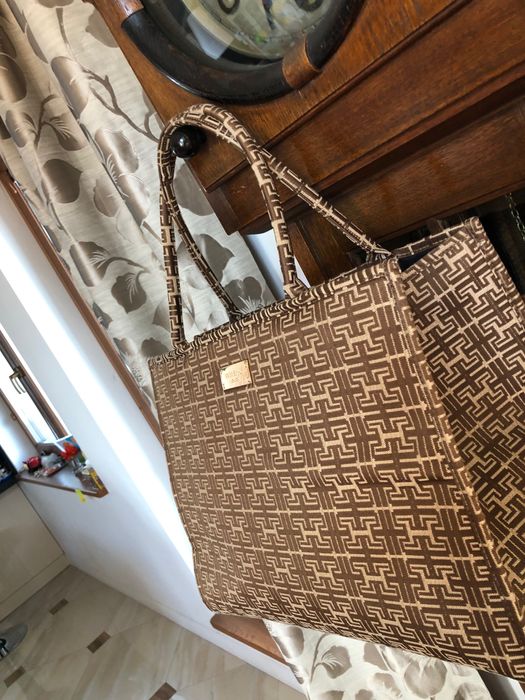 Torebka shopper duża XL River Island nowa brązowa piękna