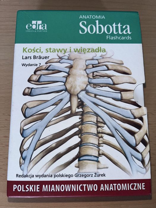 Anatomia Sobotta Flashcards Kości stawy i więzadła