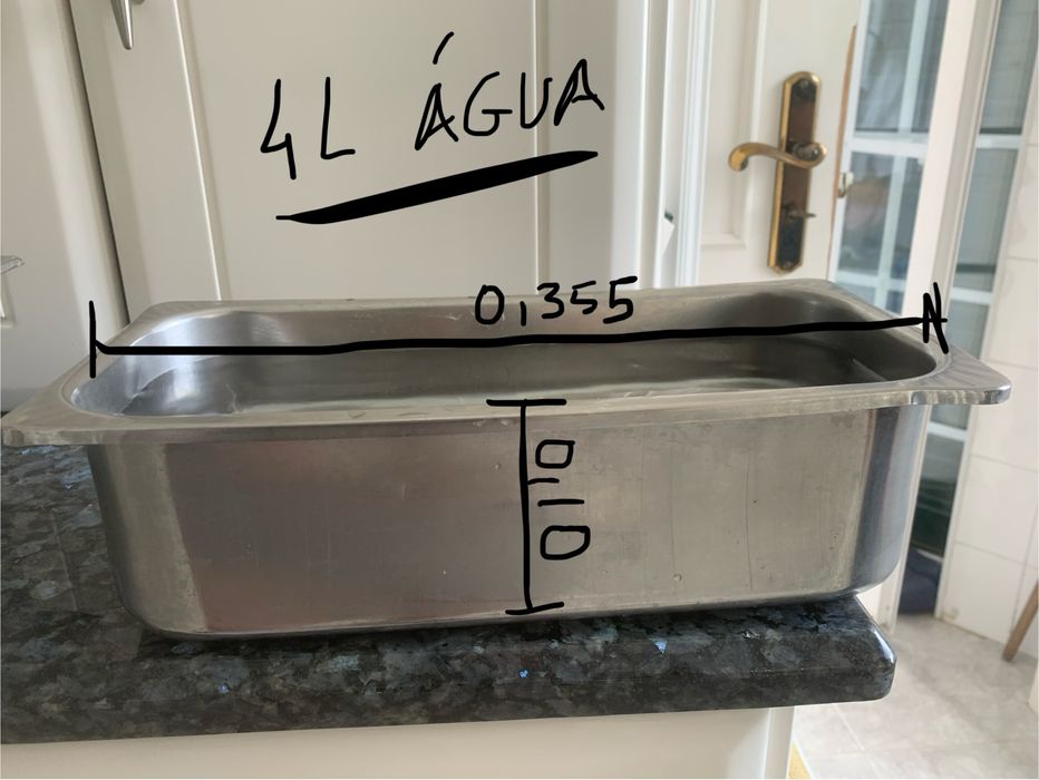 Cubas para gelado ou restauração 5L e 4.5L