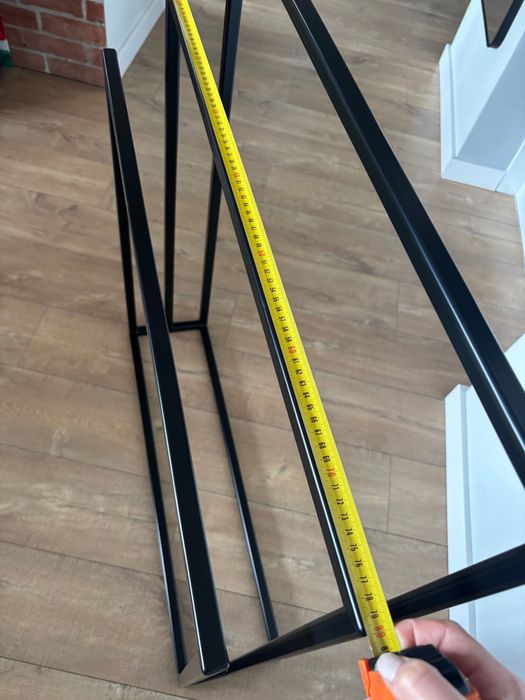 Stojak na ręczniki, stabilny, malowany proszkowo