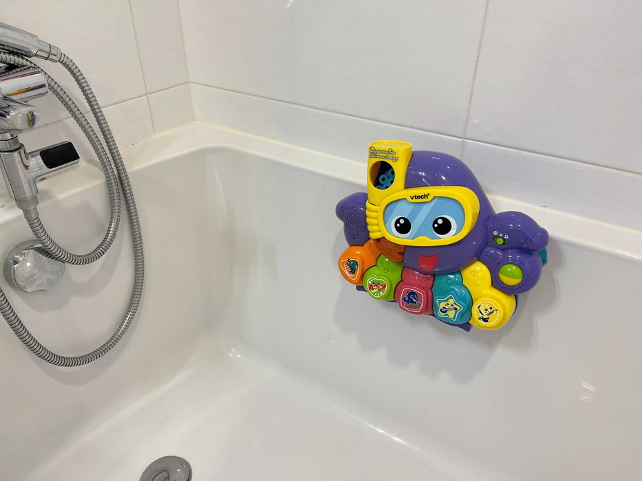 Brinquedo de banho Vtech bolhas de sabão - Polvo Orquestra