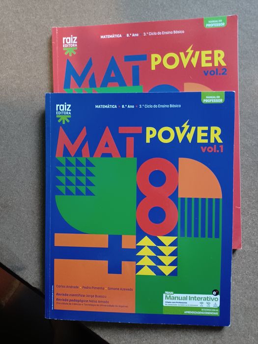 Manual matemática escolar 8ano