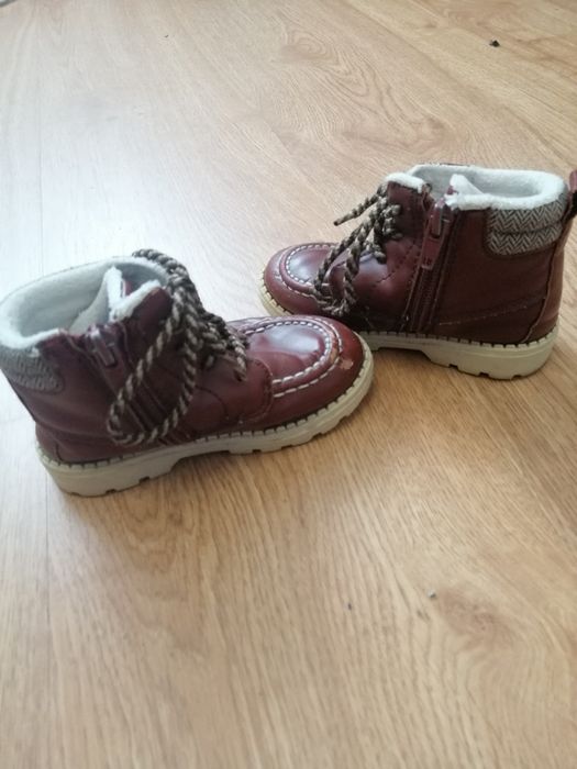 Buciki lekko ocieplane rozmiar 22 h&m