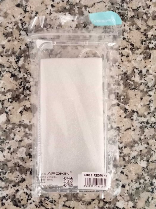 Capa Protetora anti-choque para Smartphone Xiaomi Redmi 13