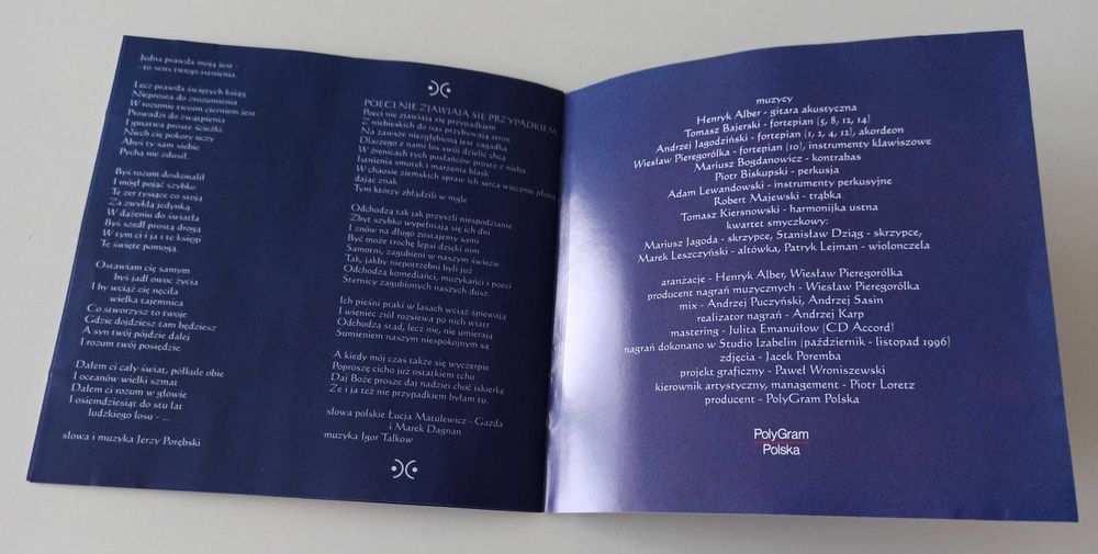 Edyta Geppert Pytania do księżyca – same pudełko i wkładka do cd