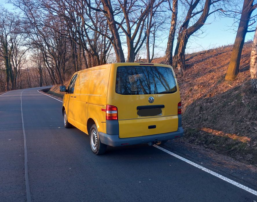 VW_Transporter_T5_2x Drzwi Przesówne_1.9 TD_Bez Korozji_3 Osób_OKAZJA