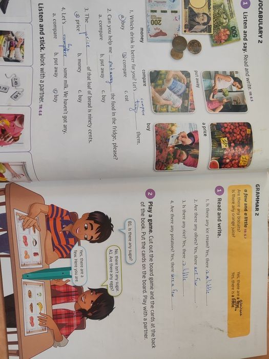 Книга Our World 2nd Edition 3 Grammar Workbook