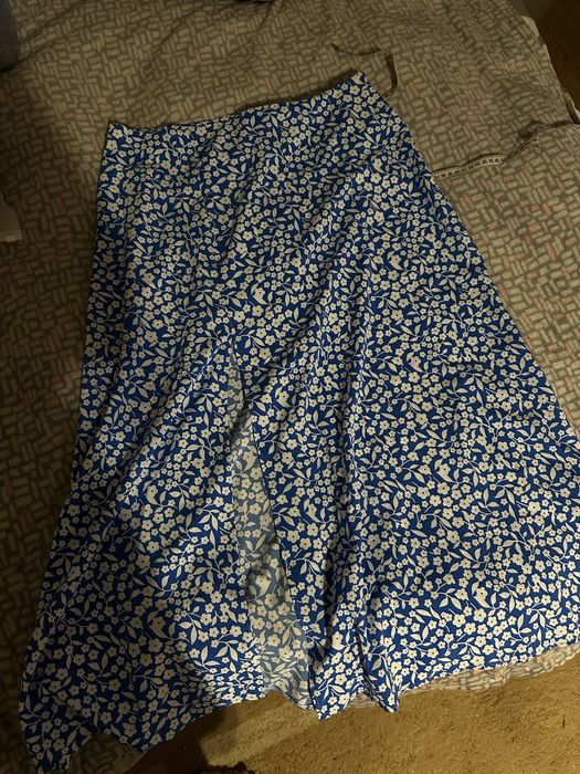 Юбка максі з розрізом