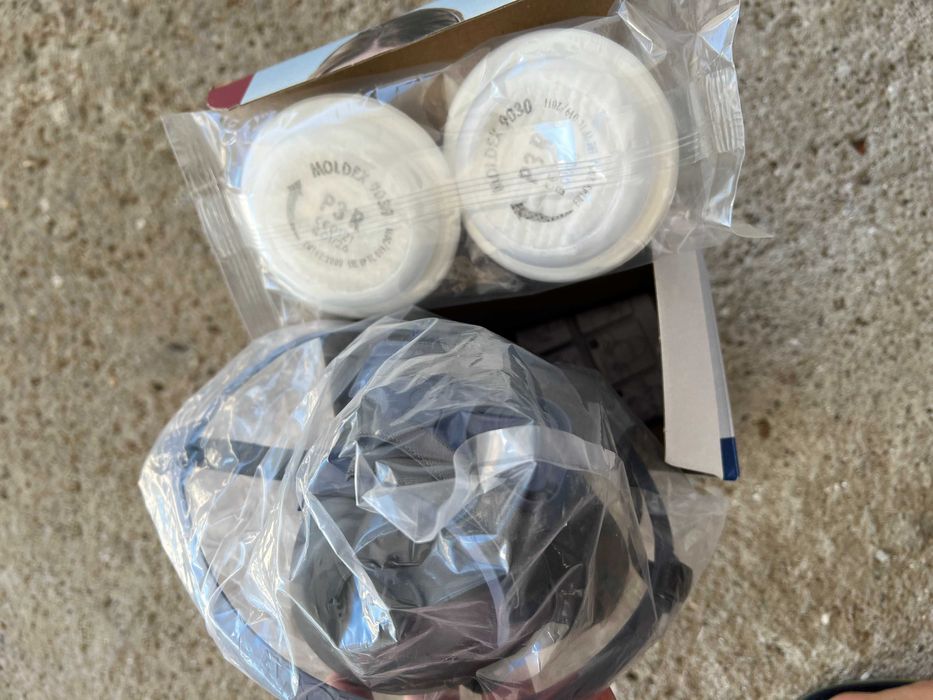 Semimáscaras Moldex com filtros intersubstituíveis