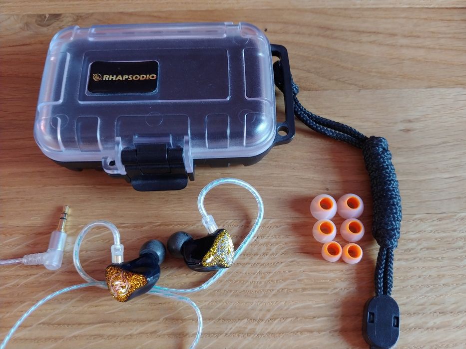 Słuchawki dokanałowe RHAPSODIO IRIS