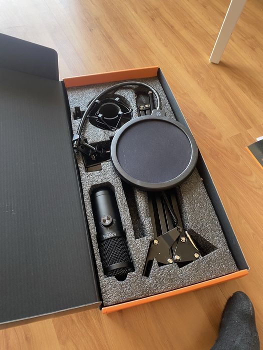 Microfone krom capsule