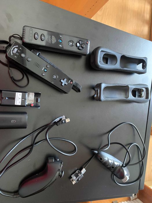 Consola Wii Preta completa + Extras. , Preto, Modelo No.RVL-001 (EUR).