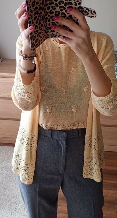 Wiosenny komplet bliźniak 50%viscoza