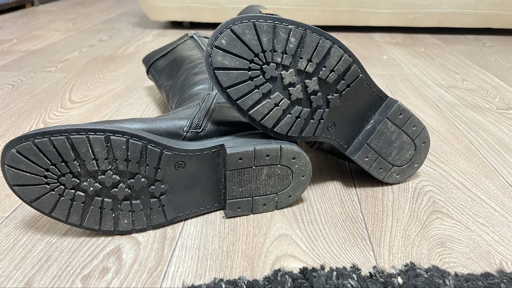 Шкіряні сопоги 37 р